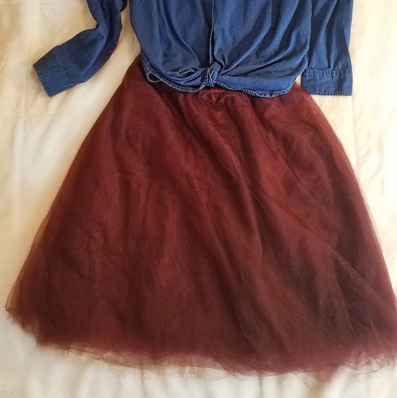 Charlotte Russe Dresses & Skirts - Knee Lenth Tulle Skirt
